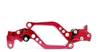 Manijas Moxi de Aluminio Para FZ16 Rojo